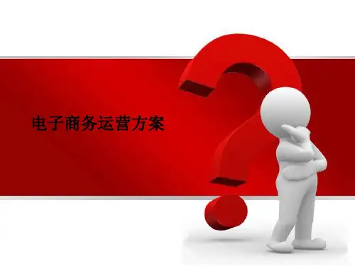 电子商务运营方案PPT课件