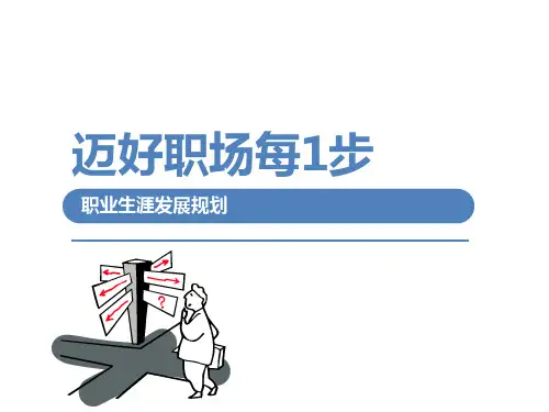 迈好职场每1步—大学生职业生涯规划