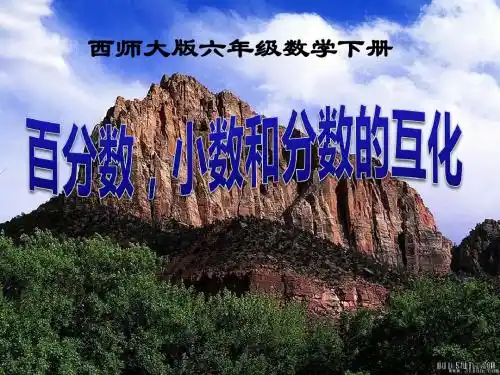百分数和分数、小数的互化-百分数 优秀PPT课件