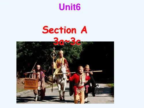 英语人教版八年级下册Unit6SectionA3c