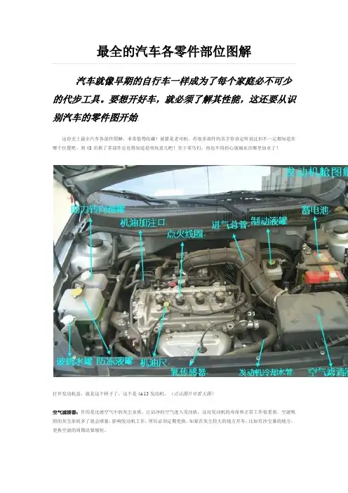 最全的汽车各零件部位图解.doc