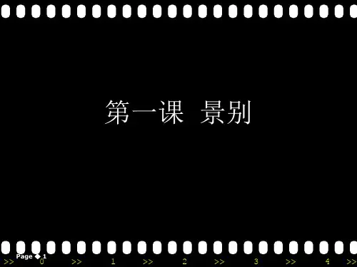 编导视听语言(景别)