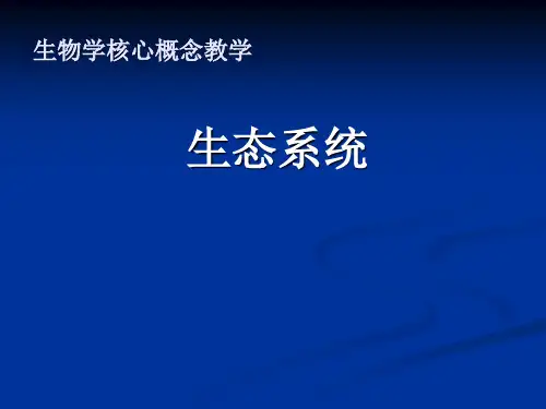 人教版初中生物七上第一单元第二章第二节 生物与环境组成生态系统 课件 (共28张PPT)