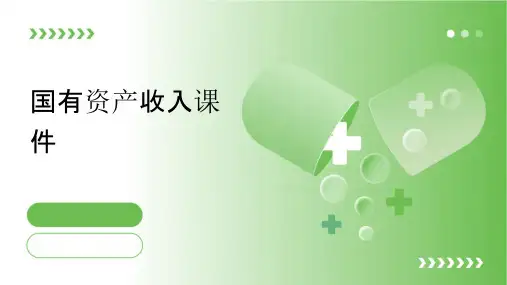 国有资产收入课件