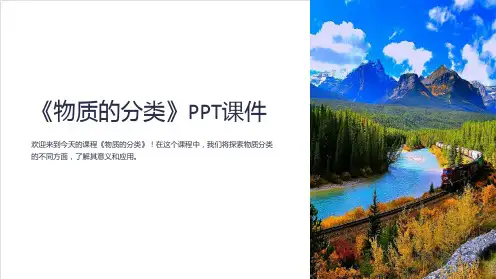 《物质的分类 》课件