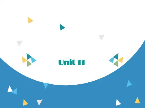 Unit 11 课后练习及参考答案