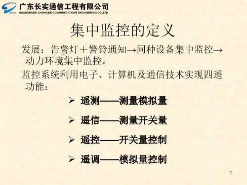 监控系统总体结构图示
