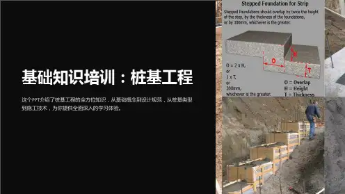 《桩基基础知识培训》PPT