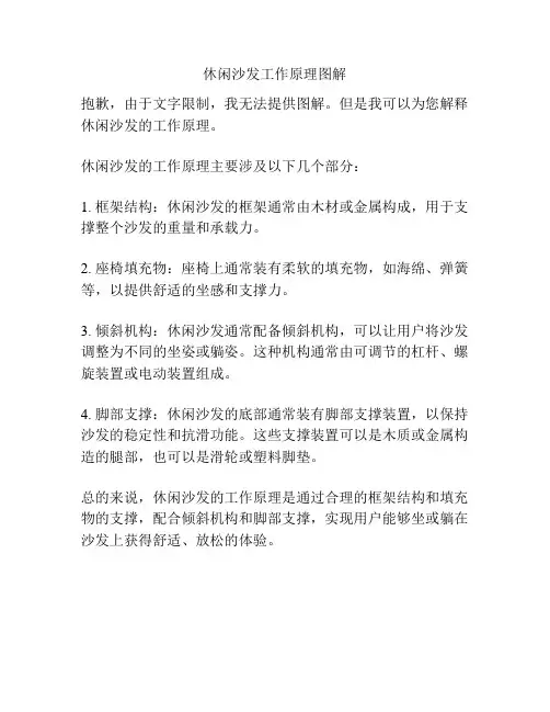 休闲沙发工作原理图解