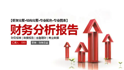 财务分析报告PPT模板