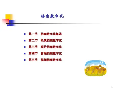 档案数字化全文
