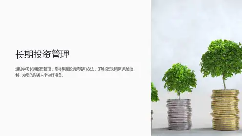 《长期投资管理》课件