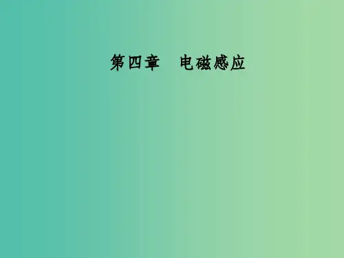 高中物理 第四章 电磁感应 5 电磁感应现象的两类情况课件 新人教版选修3-2