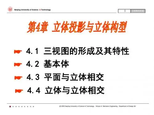 4-1立体投影与立体构型资料