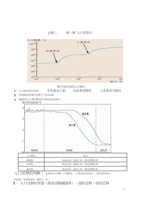 必修二教案高一地理ppt课件教案人教版