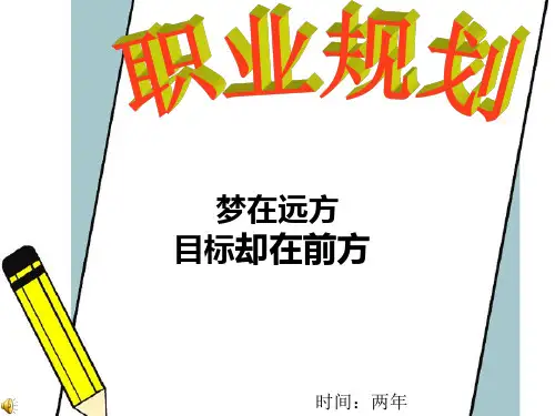 大学职业规划大赛.ppt