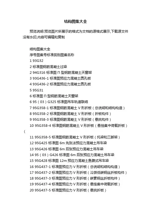 结构图集大全