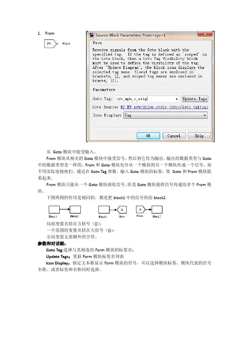 simulink模块详解