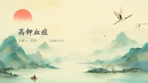 高钾血症病症PPT演示课件
