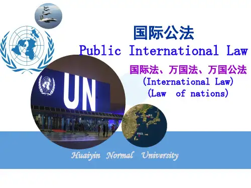 05第五章国际法的主体(国际公法马工程教材)
