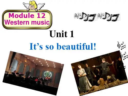 外研英语七年级下册module12 unit 1 it’s so beautiful!(54张ppt)