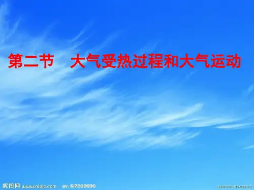 高中地理第一册  2.2大气的受热过程和大气运动(共35张PPT)