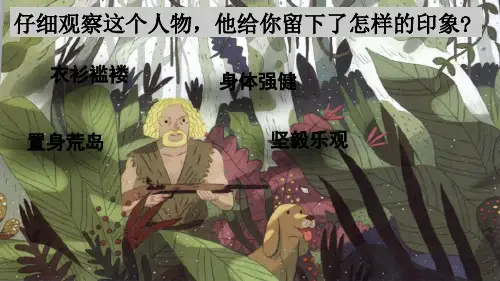 部编人教版(统编教材)六年级下册语文《5 鲁滨逊漂流记(节选)》课件