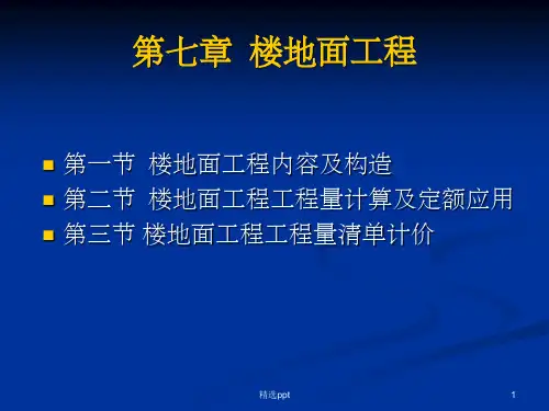 《楼地面工程》PPT课件 (2)