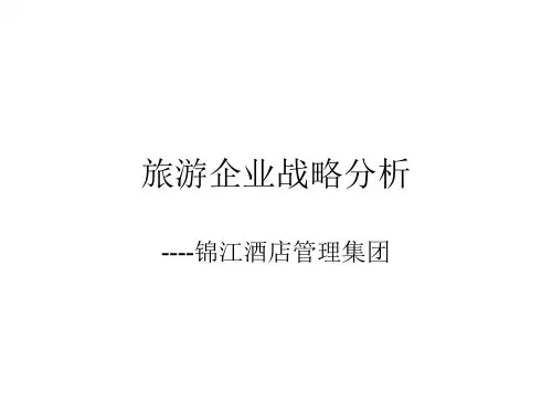 锦江集团战略分析