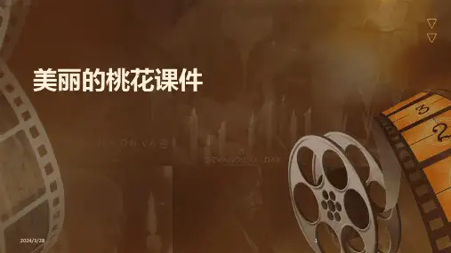 美丽的桃花课件-2024鲜版