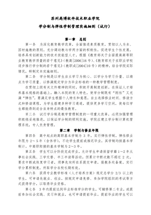 苏州高博软件技术职业学院