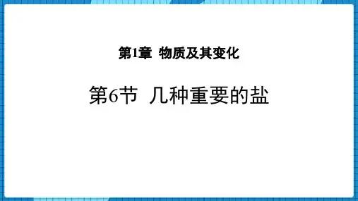 《几种重要的盐》PPT课件下载
