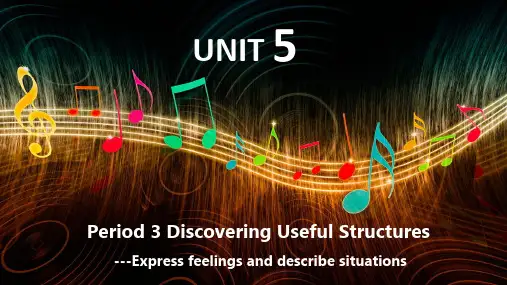 【课件】Unit+5+Discovering+Useful+Structures课件人教版必修第二册