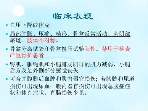 骨盆骨折的专题.ppt