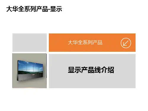 智能化图形图像显示产品