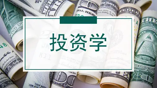 证券投资风险和收益(修改版)