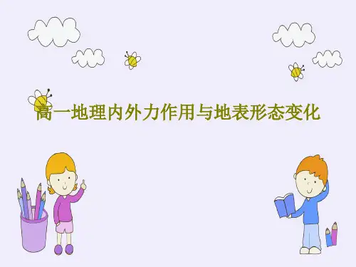 高一地理内外力作用与地表形态变化PPT文档24页