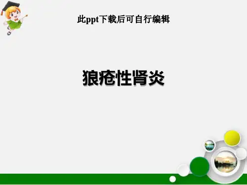 狼疮性肾炎ppt课件