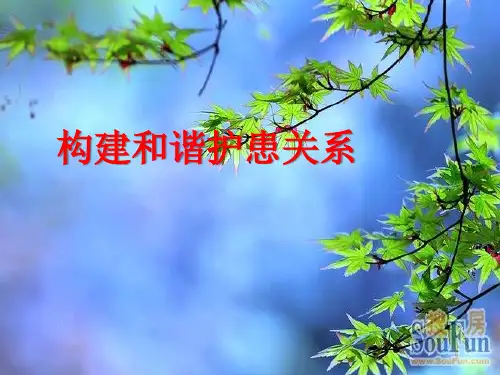 构建和谐护患关系 PPT课件
