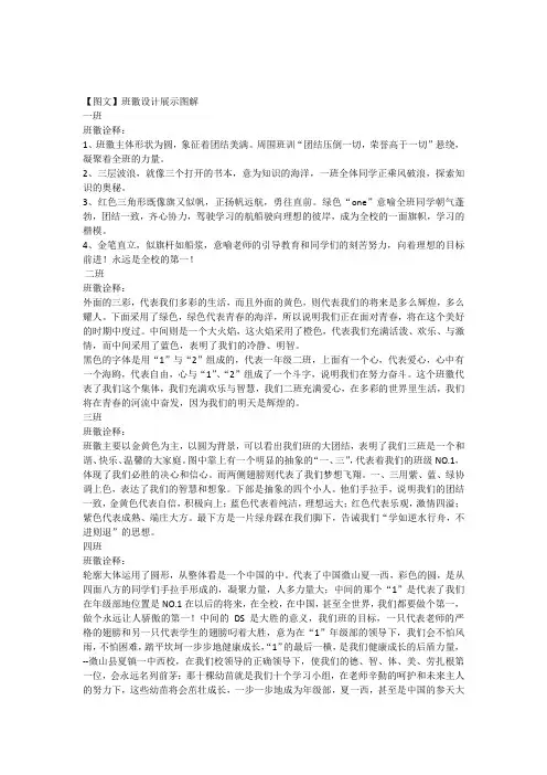 班徽及说明