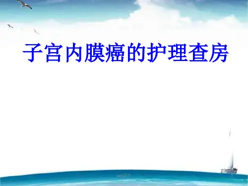 子宫内膜癌的护理查房  ppt课件