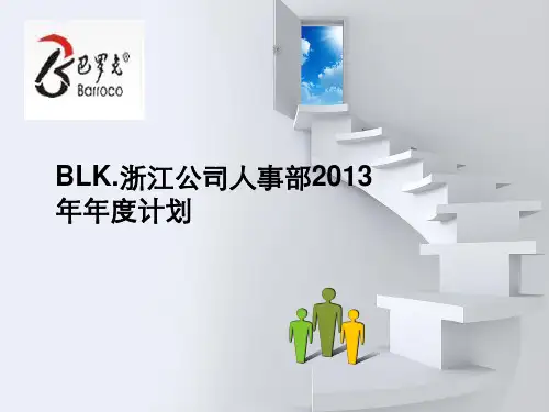 人事部年度工作计划  ppt课件