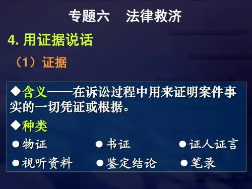 高三政治《专题6法律救济(4)》(1)