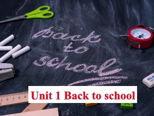 Unit 1 Back to School Grammar高一英语牛津译林版(2020)必修第一册