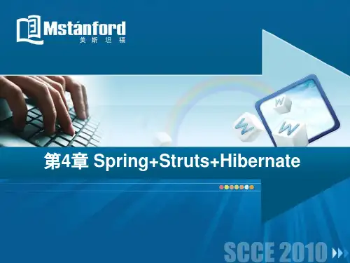 第4章SpringStrutsHibernate(理论)精品PPT课件