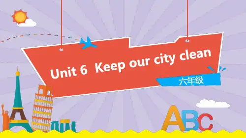 小学英语译林牛津版六年级上册Unit 6 (第2课时)_教学PPT