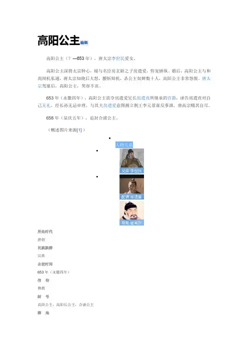 高阳公主