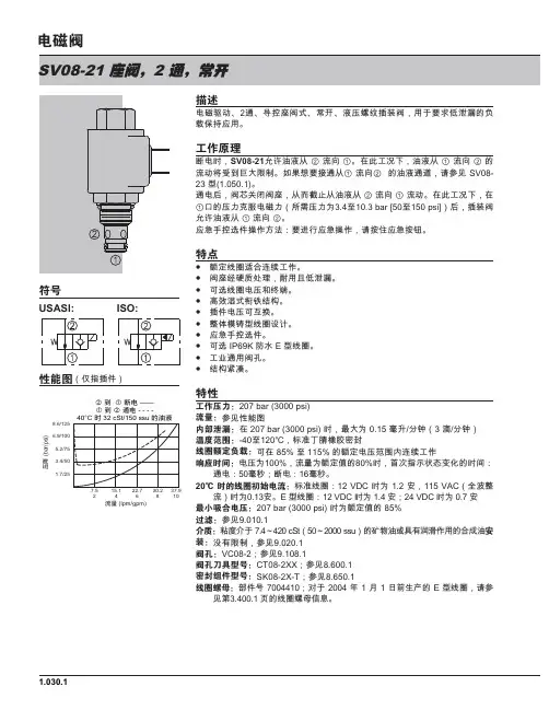 电磁换向阀SV08-21中文.pdf