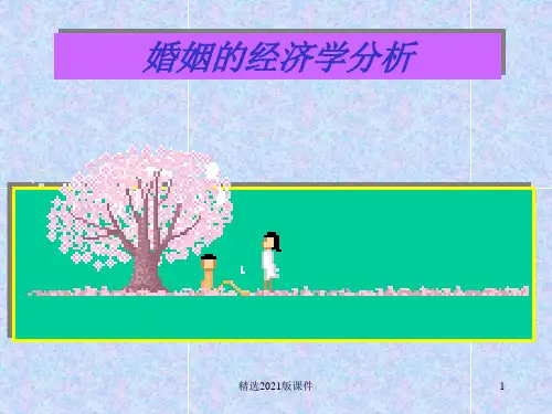 婚姻经济学分析