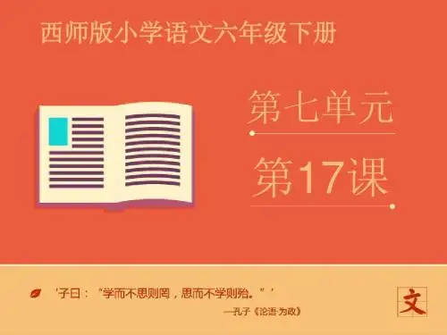语文西师版六年级下册 《寻找幸运花瓣儿》课件——第二课时 ppt课件